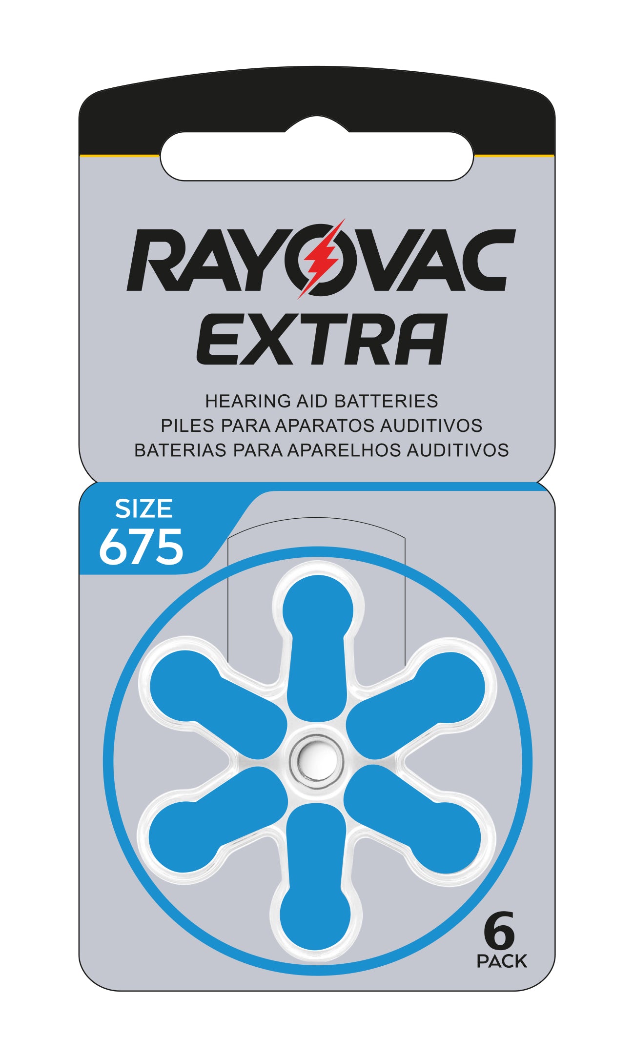 Rayovac Extra Hearing Aid Battery Size 675