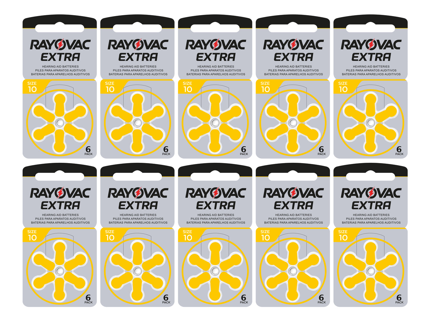 Rayovac Extra Hearing Aid Battery Size 10