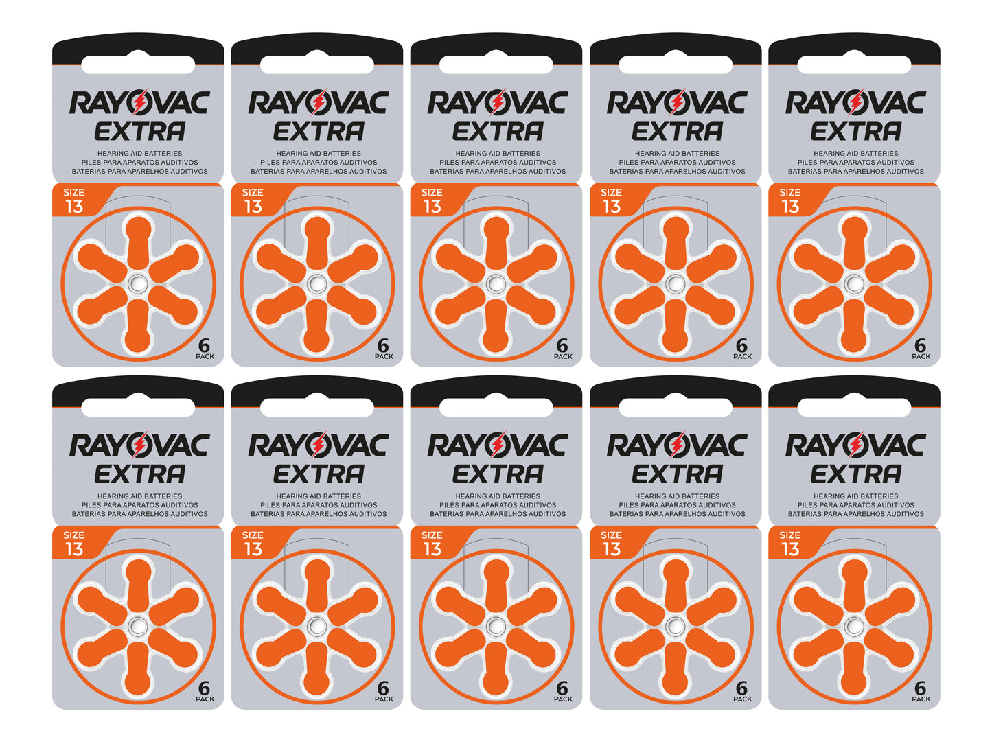 Rayovac Extra Hearing Aid Battery Size 13