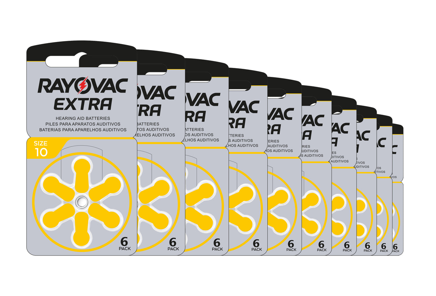 Rayovac Extra Hearing Aid Battery Size 10