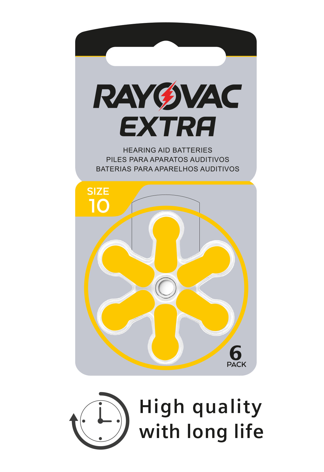 Rayovac Extra Hearing Aid Battery Size 10