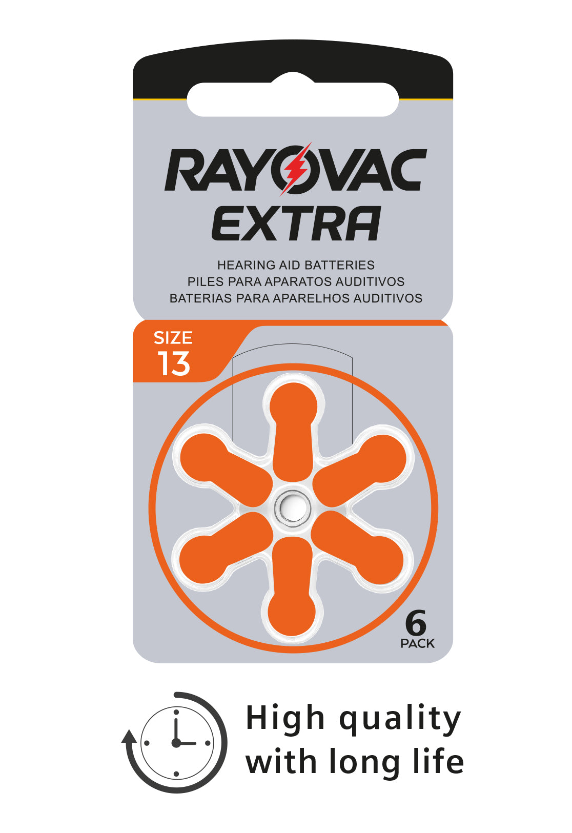 Rayovac Extra Hearing Aid Battery Size 13